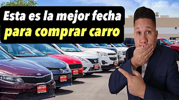 ¿Cuál es la mejor época del año para comprar un coche?