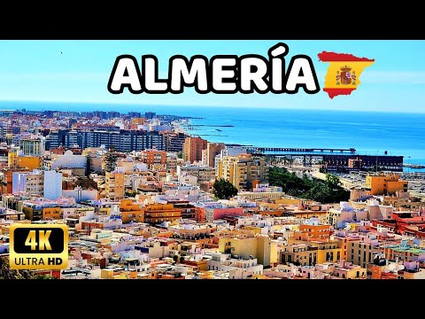 Almeria Spain Walking Tour in September 2021 [4K]