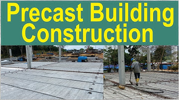 Precast Building Construction | Easy Construction Process | Structural Guide