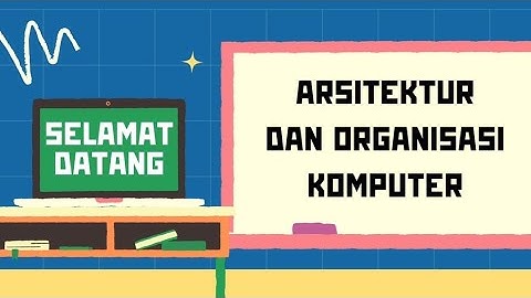 perangkat input dan output-organisasi dan arsitektur komputer