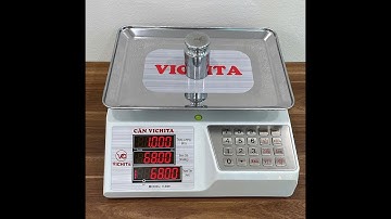VICHITA | HƯỚNG DẪN SỬ DỤNG CÂN ĐIỆN TỬ CAO CẤP 30KG VICHITA V699