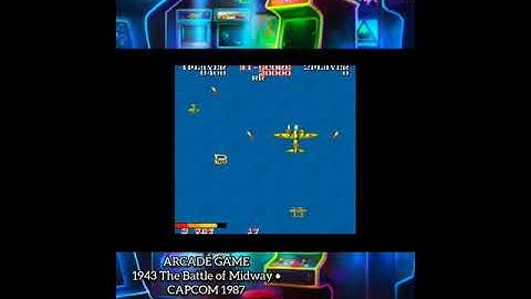 1943 The Battle of Midway - CAPCOM 1987 • ARCADE GAME #shorts