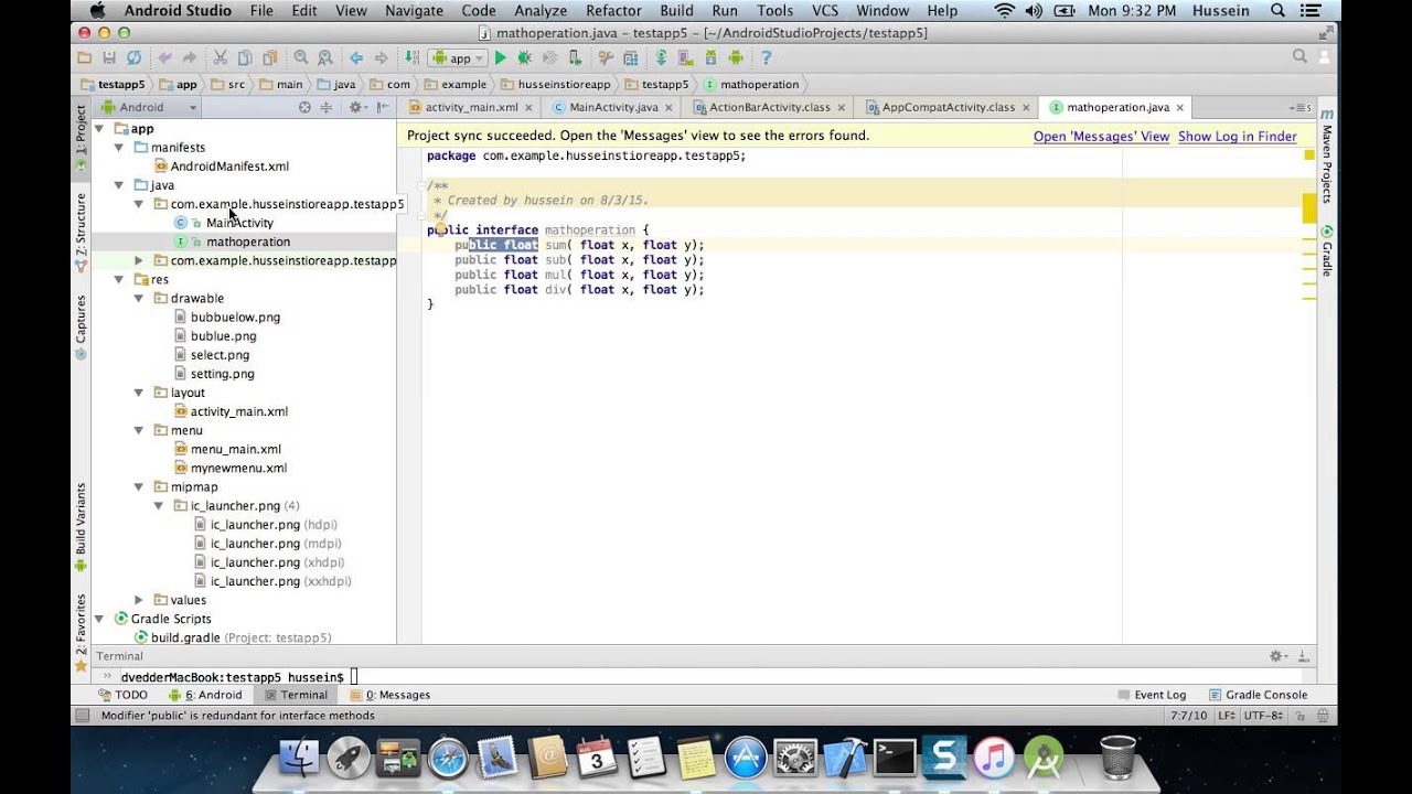 JAVA OOP || Class interface دورة اندرويد 17 -التعرف على android - YouTube