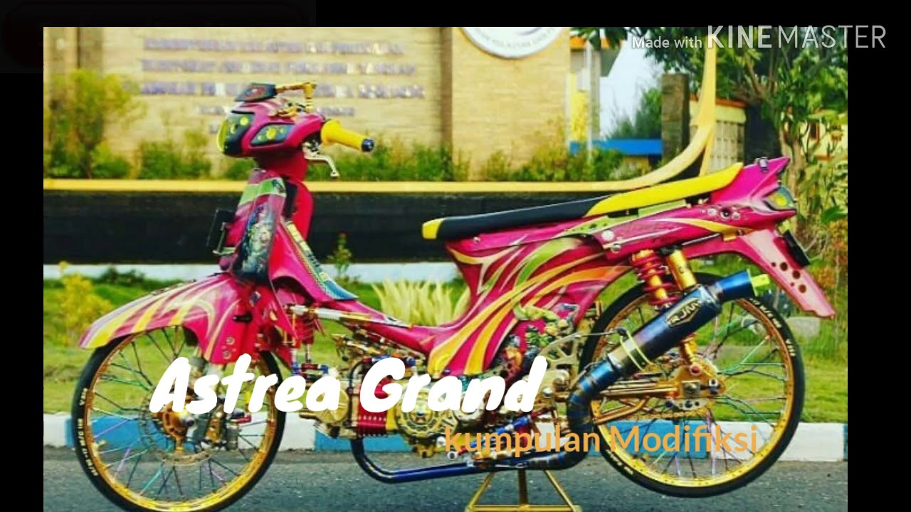 Astrea Grand Honda Kumpulan Modifikasi Youtube