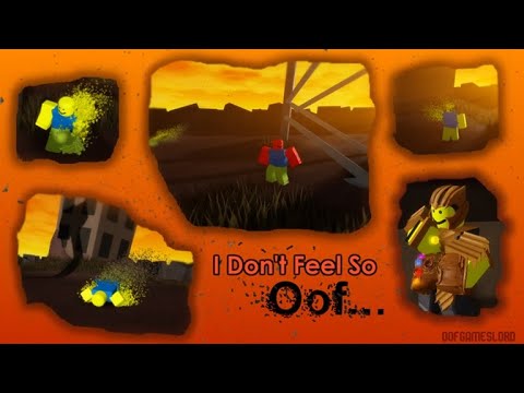 How To Get All 6 Oofinity Stones In I Don T Feel So Oof On Roblox Youtube - i was playing i dont feel so oof on roblox gaming