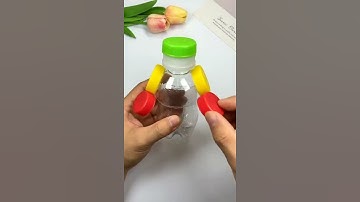 Làm robot chai nhựa- plastic bottle robot #shorts