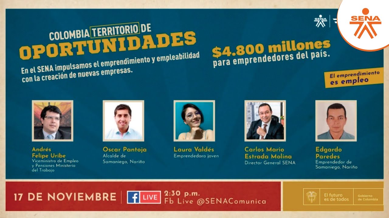 Colombia, ¡territorio de oportunidades! | SENA - YouTube