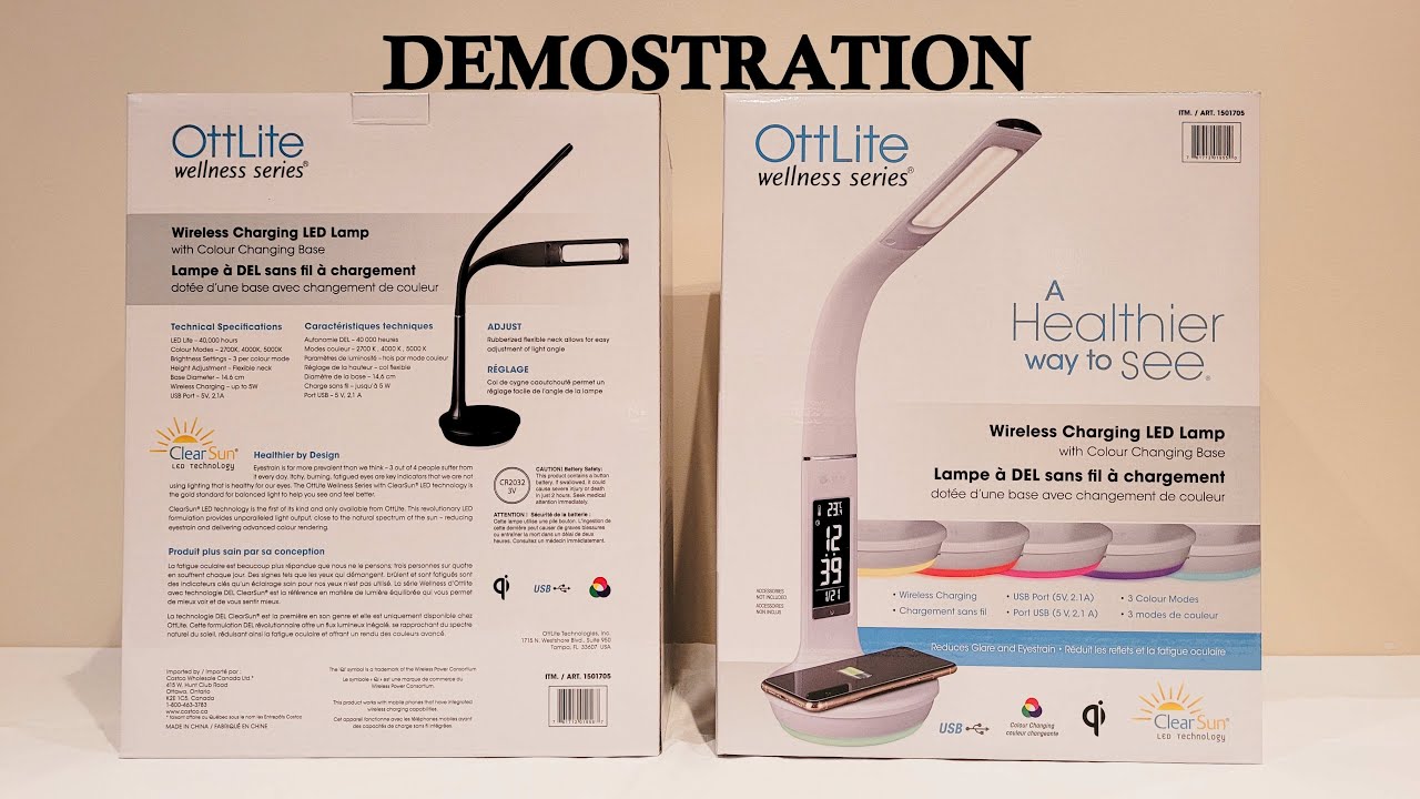 OttLite LED Color Changing Base Lamps - How the Magic Happens