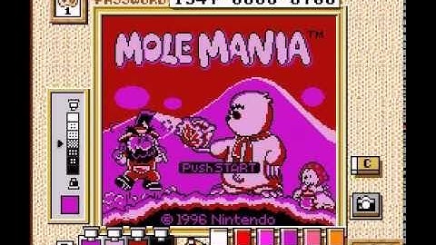 Unused Game Content Code Mole Mania ICON_EN 7100 Super Game Boy Command Function