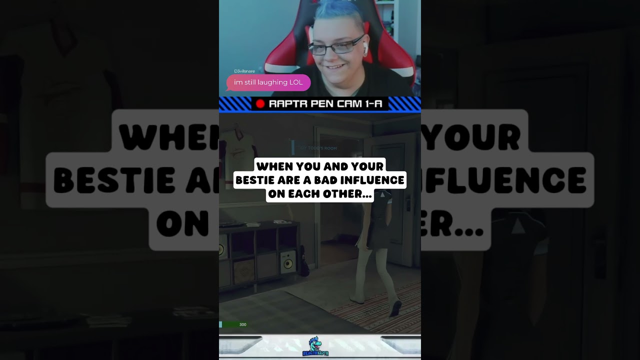 We're literally the worst influence on each other 🤣 featuring @D3vilsnare #bestie #funny #shorts