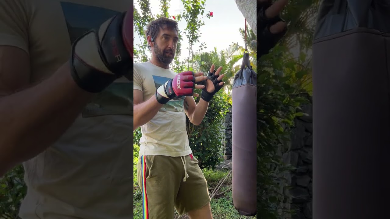 Using Chi Gong to connect the legs to punching. 