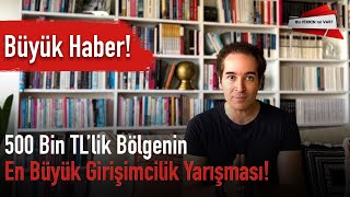 500bin TL’lik Ödüller için Bölge’nin En Büyük Girişimcilik Yarışmasına Hemen Başvur!