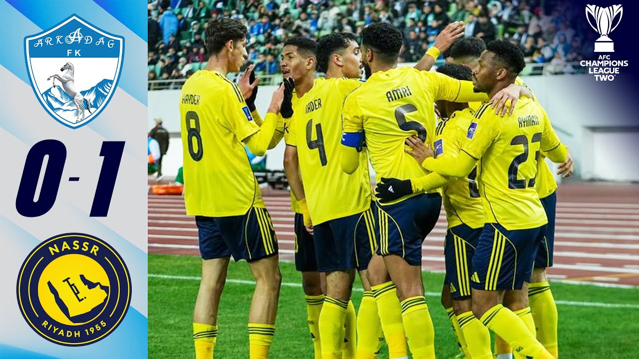 Al Nassr’s fluid team play seals 1st leg win! | FC Arkadag 🇹🇲 vs Al Nassr 🇸🇦 | Highlights ACL Two™