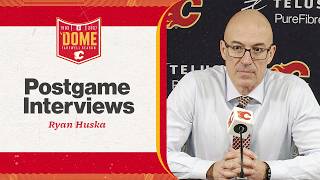 Post-Game - Ryan Huska | Flames vs. Avalanche | 08.10.26