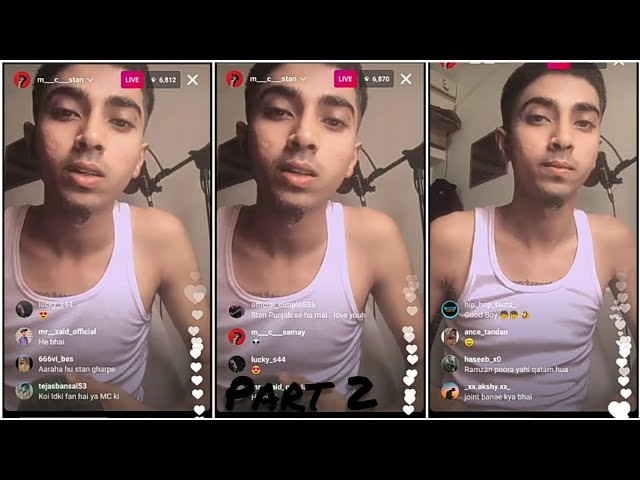 MC Stan new song snippet from ig live‼️ : r/IndianHipHopHeads