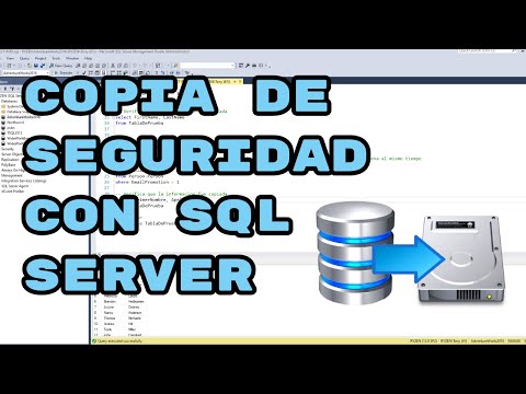 Video: ¿Cómo programo una copia de seguridad en SQL?