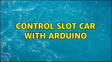 Control slot car with Arduino