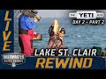 2020 Bassmaster LIVE at Lake St. Clair Day 2 Part 2 (FRIDAY)