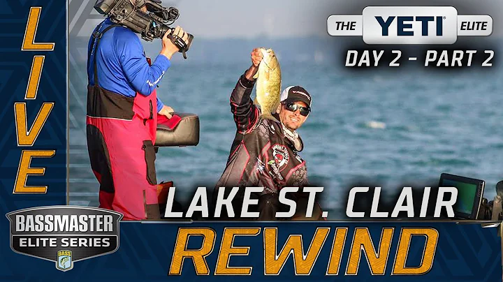 2020 Bassmaster LIVE at Lake St. Clair Day 2 Part ...