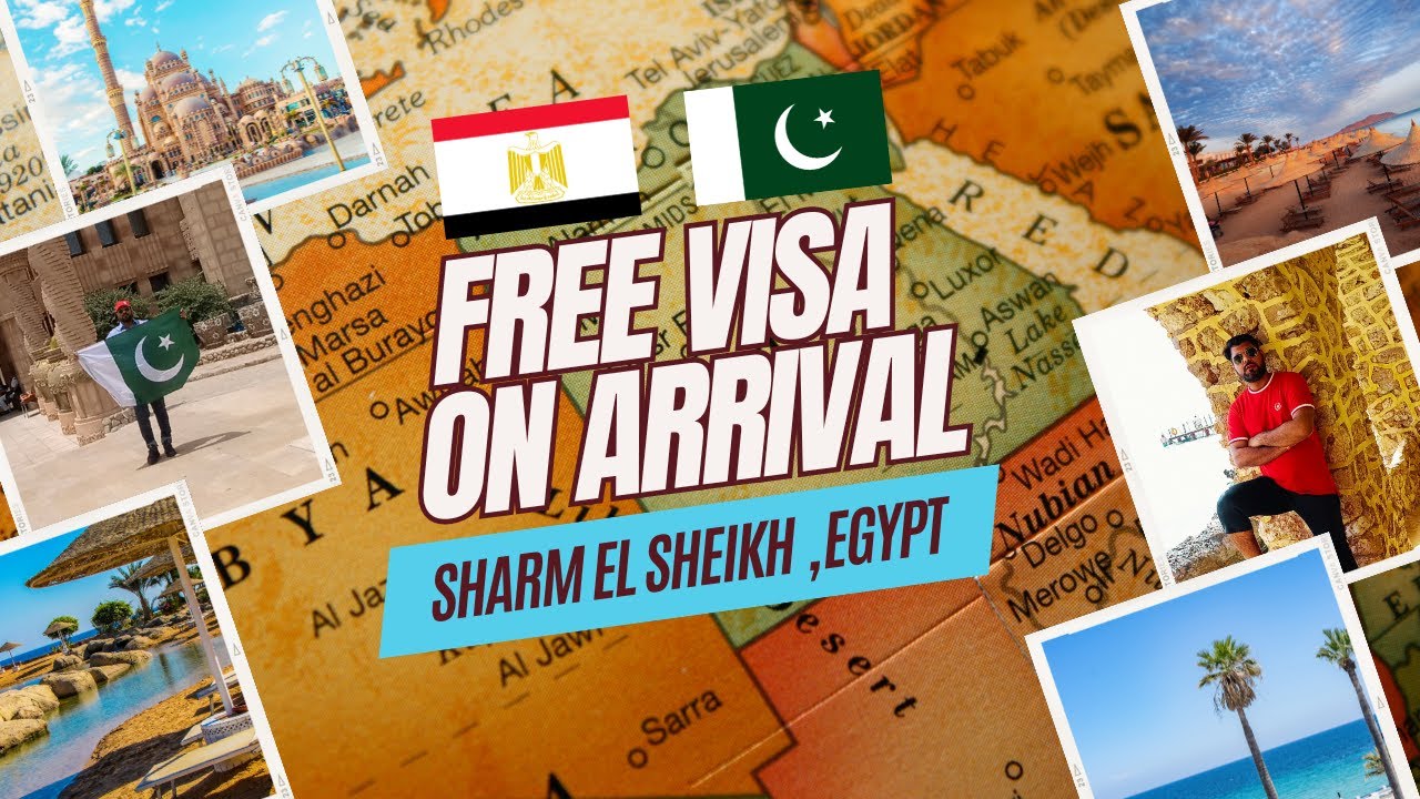 Egypt Visa on Arrival for Pakistani | Travel Vlog | Egypt | I'mMehroz ...