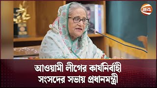 আওয়ামী লীগের কার্যনির্বাহী সংসদের সভায় প্রধানমন্ত্রী | Sheikh Hasina | Channel 24