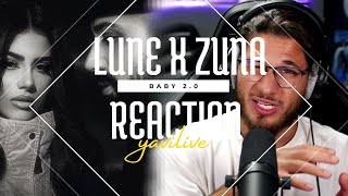 Yavi Tv reagiert auf "ZUNA X LUNE - BABY 2.0" | Stream Highlights😱