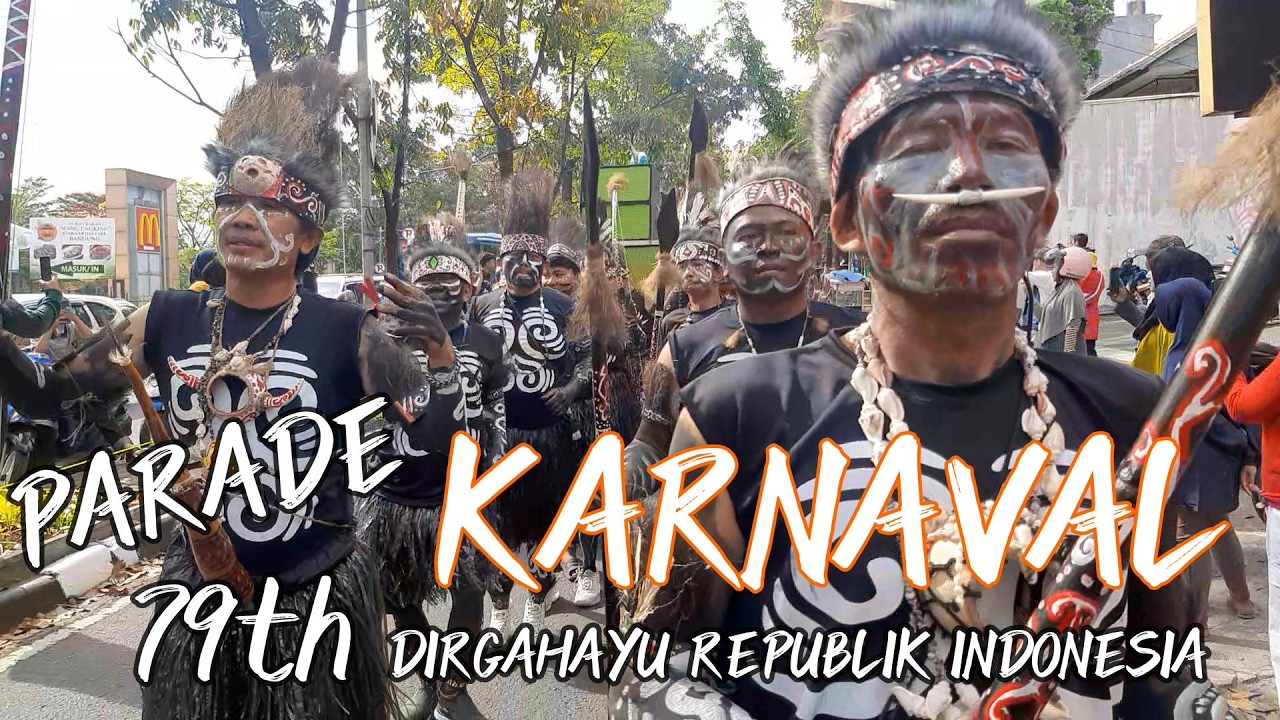 PARADE KARNAVAL PAWAI BUDAYA AGUSTUSAN 2024 GADES JL. DESA KIARACONDONG KOTA BANDUNG #karnaval