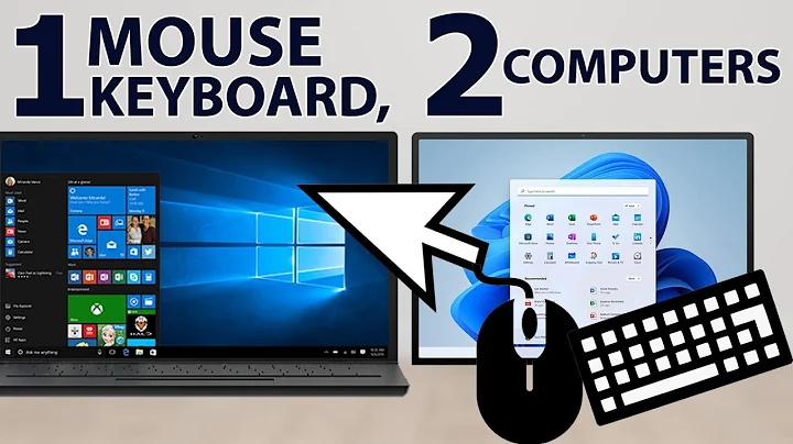 Control 2 PC with only 1 Mouse & 1 Keyboard