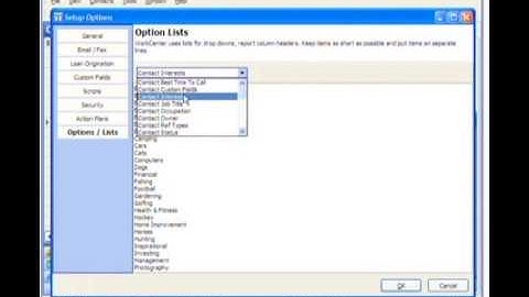 17-3 Adding and modifying lists inside WorkCenter