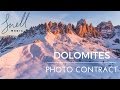 Travel Photography Assignment Italian Dolomites Winter BTS