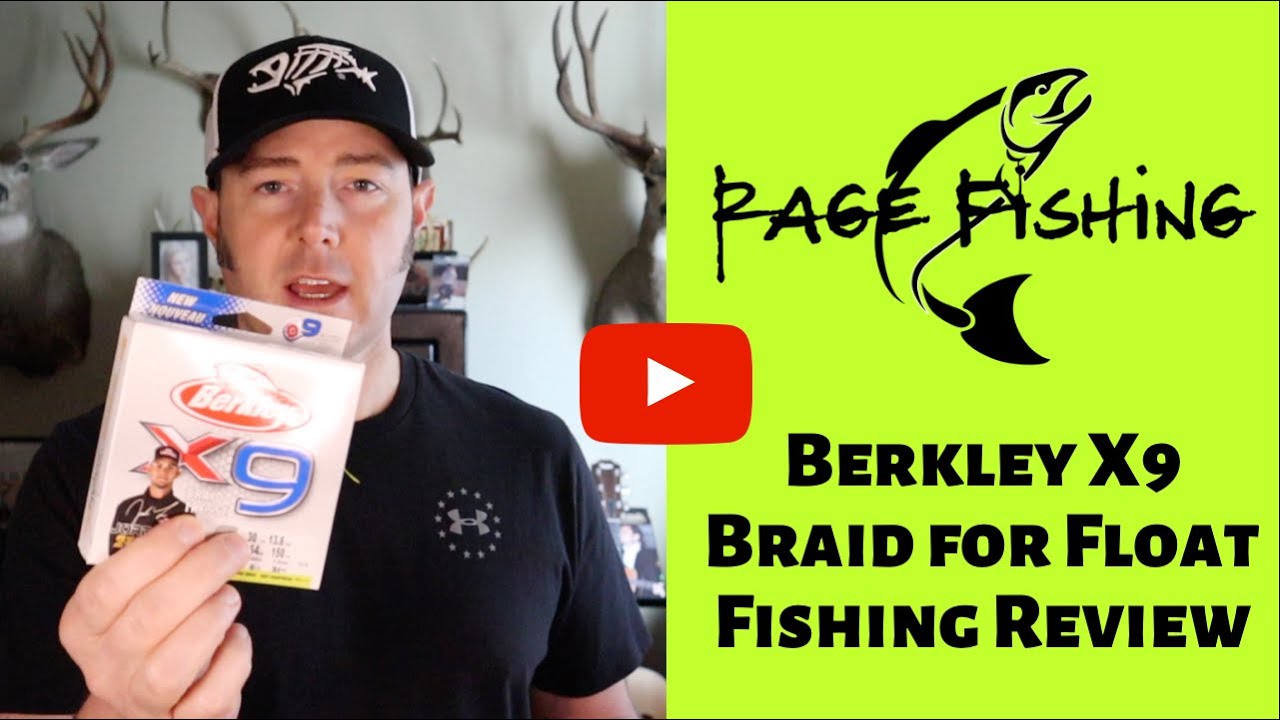 BERKLEY X9 BRAID FOR FLOAT FISHING - REVIEW 