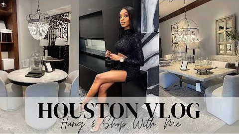 HOUSTON VLOG | MODERN & NEUTRAL HOME DECOR SHOPPIN...
