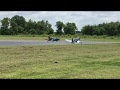 Corsairs flying at warbirds over iowa 2018