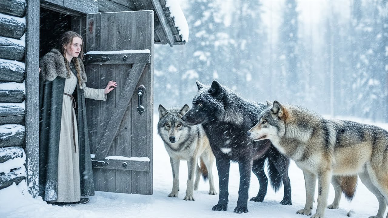 20 Wolves Scratched at Her Door During the Blizzard — The Omega Had No Idea One Was the Alpha King