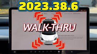 Tesla Software 2023.38.6 Walk-Thru by DaxM 1,665 views 6 months ago 5 minutes, 36 seconds