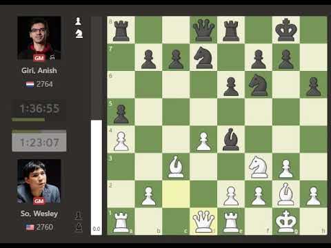 A provocative Opening novelty, Wesley So vs Vishy Anand, Tata Steel  2020 in 2023