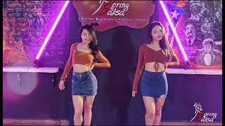 Admv - Dj Khalid & Mr.Don @ BICH NGOC & HOAI AN - Demo Bachata Lady Styling (Beginner Level)