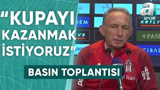 Beşiktaş 2-2 Hatayspor Halim Okta Maç Sonu Basın Toplantısı / A Spor / 18.05.2024