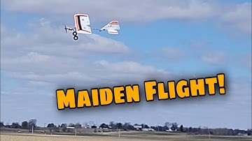 Maiden Flight Of My New E-flite Slow Ultra Stick 1.2m BNF!