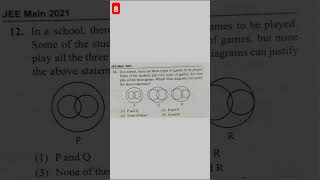 JEE Maths Set theory problem:8 #entrance #jee #jeebatch #jeemain #jeemaths #iitjee
