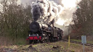 S160 Superpower - Churnet Valley Railway - 2nd February 2020