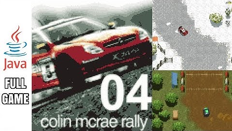 COLIN MCRAE RALLY 2004 - Java Game (Full Gameplay No Commentary)