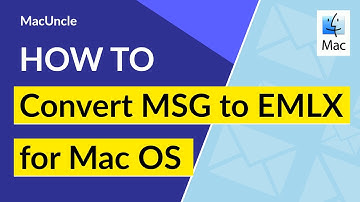 Change MSG File to EMLX using MSG to EML Converter on Mac OS