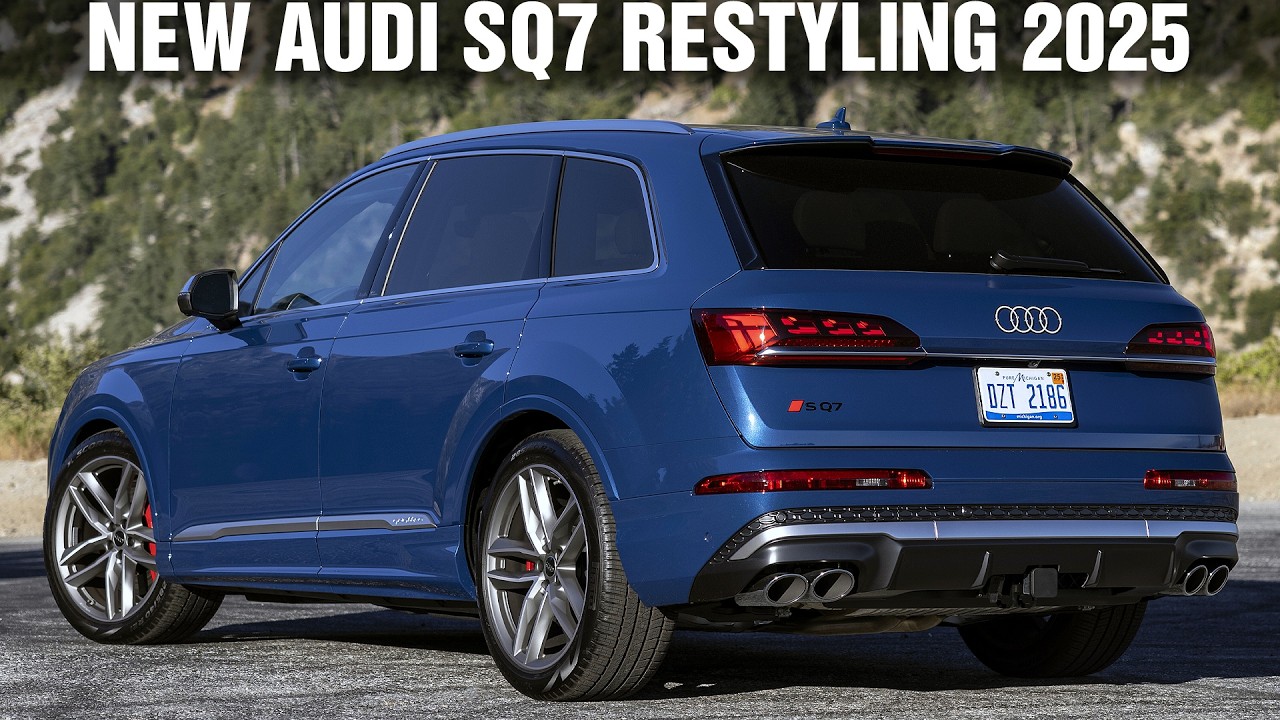 2025 Новый AUDI SQ7 (507 лс) - Обзор, цены и характеристики!