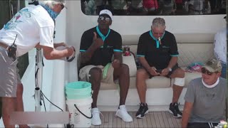 NEVER SEEN BEFORE : NBA LEGEND MICHAEL JORDAN FULL OF FUN AT ANNUL BIG ROCK MARLIN TOURNAMENT