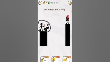 CS HACKE SHORTS : Draw 2 save  level 23 || Save them from the bull || #shorts #draw2save  #song