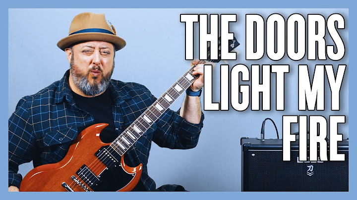 Light My Fire Guitar version - Guitar performance video thumbnail