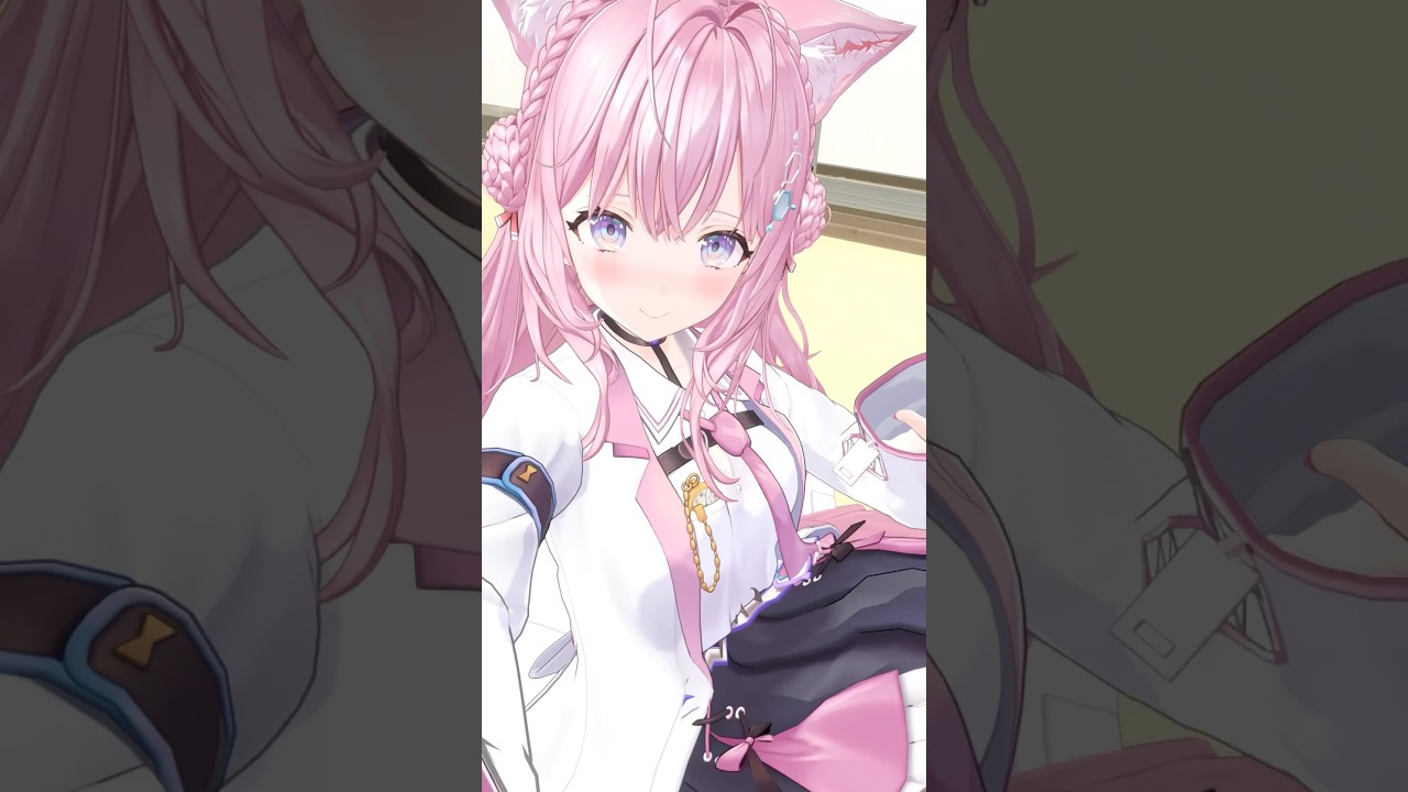 放課後に自撮りしたよ🫶 #もんた界隈 #shorts #ホロライブ #hololive #vtuber #博衣こより