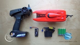 Unboxing my BLACK JACK 9 - The Mini RTR boat from Proboat