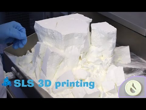 SLS 3D printing technology